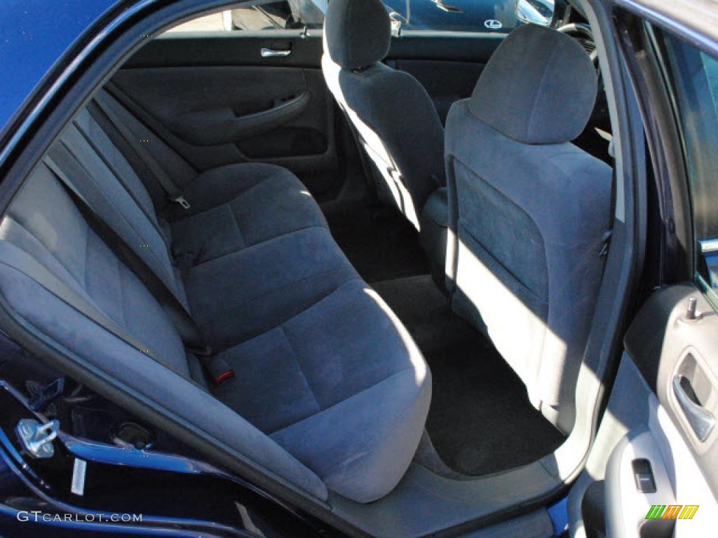 2003 Accord EX Sedan - Eternal Blue Pearl / Gray photo #5