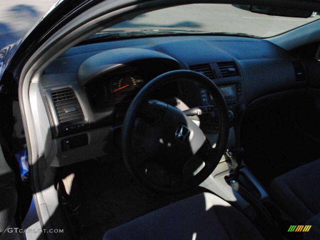 2003 Accord EX Sedan - Eternal Blue Pearl / Gray photo #12