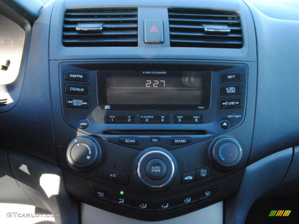 2003 Accord EX Sedan - Eternal Blue Pearl / Gray photo #20