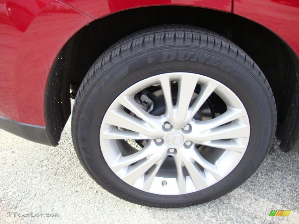 2010 Lexus RX 450h AWD Hybrid Wheel Photo #40680854