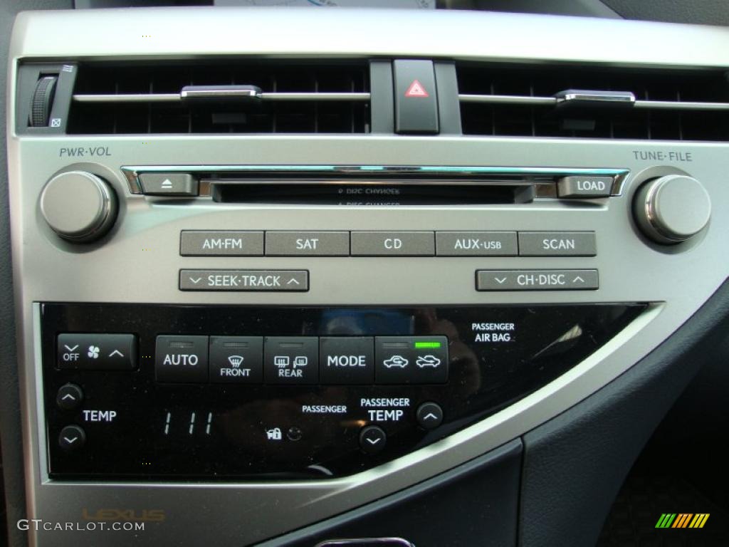 2010 Lexus RX 450h AWD Hybrid Controls Photo #40681002
