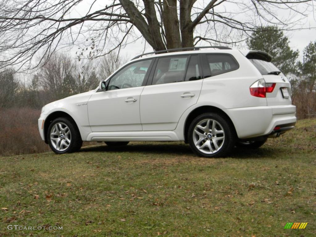 Alpine White 2007 BMW X3 3.0si Exterior Photo #40681534