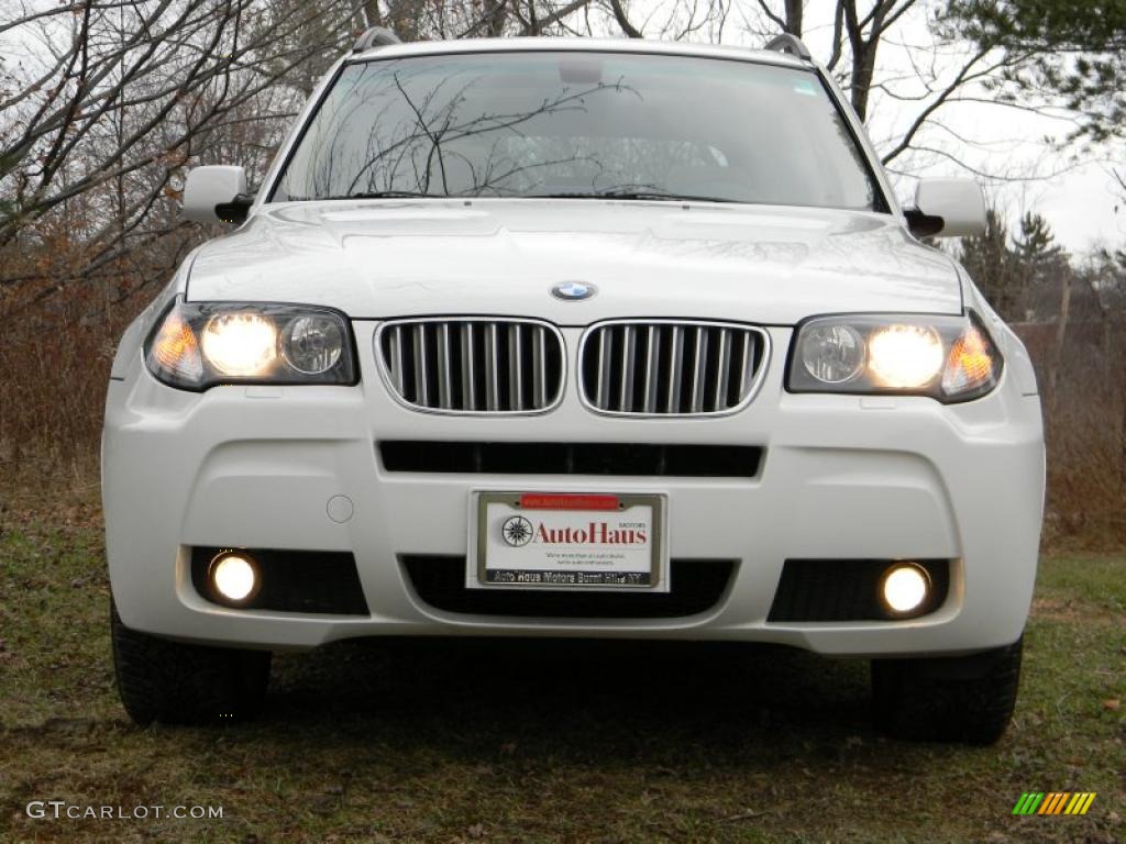 Alpine White 2007 BMW X3 3.0si Exterior Photo #40681662