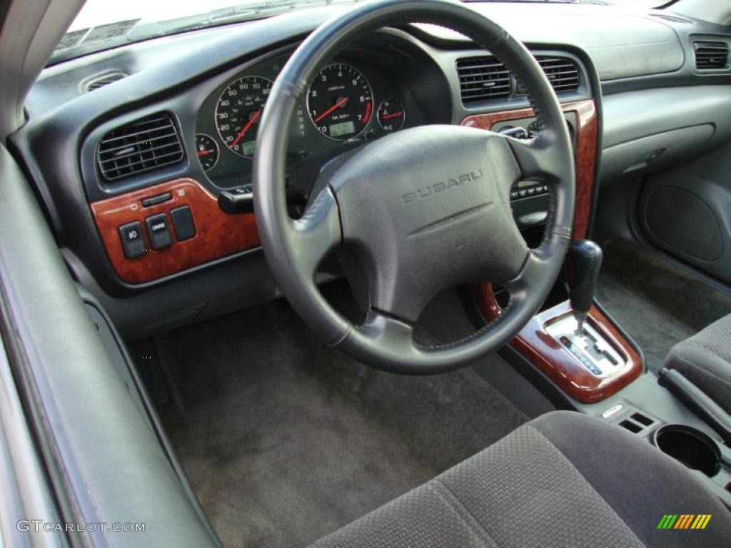 Gray Moquette Interior 2004 Subaru Legacy L Wagon Photo