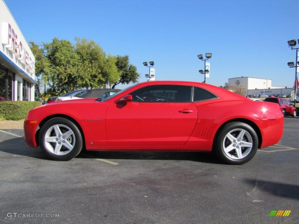 Victory Red 2010 Chevrolet Camaro LT Coupe Exterior Photo #40682978