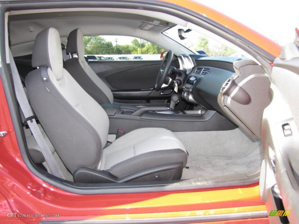 Gray Interior 2010 Chevrolet Camaro LT Coupe Photo #40683078