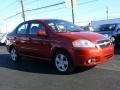 2010 Sport Red Chevrolet Aveo LT Sedan  photo #3