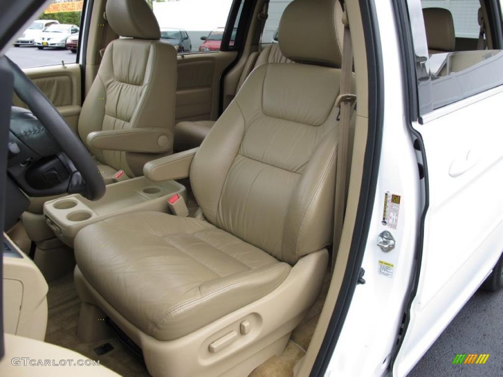 Ivory Interior 2008 Honda Odyssey Touring Photo #40683938