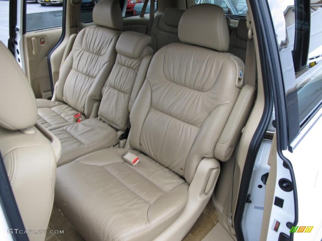 Ivory Interior 2008 Honda Odyssey Touring Photo #40683954