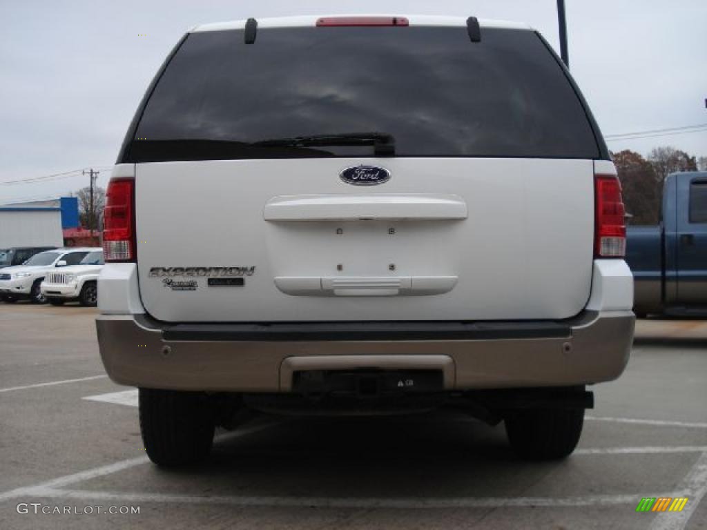 2003 Expedition Eddie Bauer - Oxford White / Medium Parchment photo #4