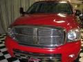 2007 Flame Red Dodge Ram 3500 Laramie Quad Cab 4x4 Dually  photo #11