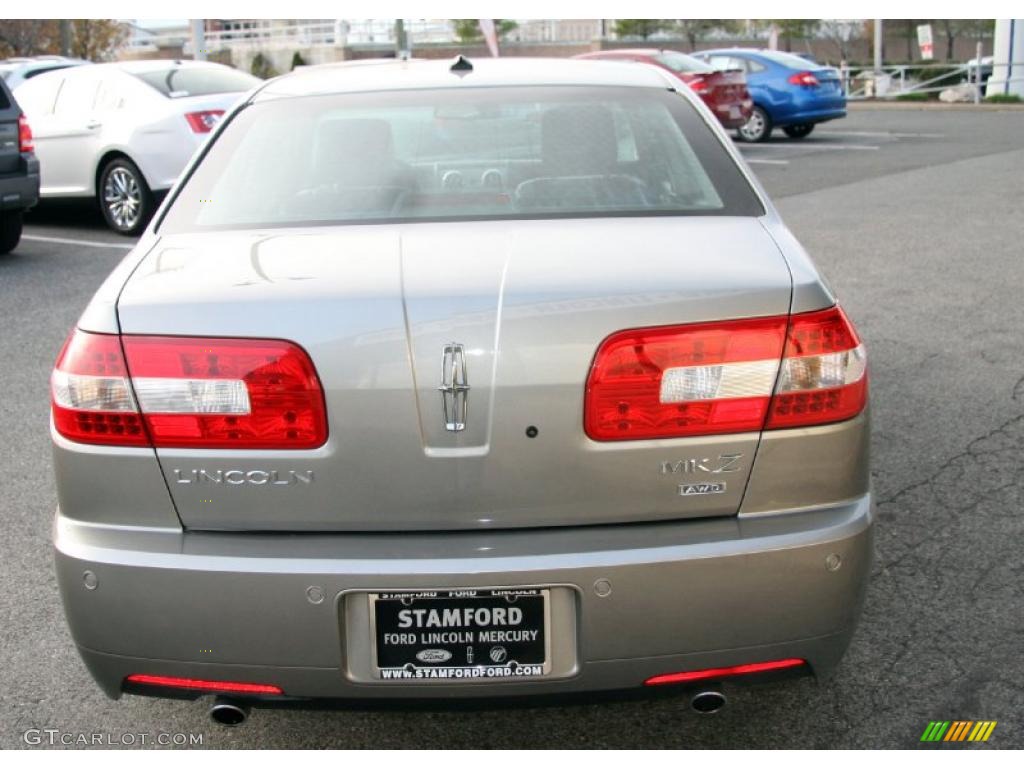 2008 MKZ AWD Sedan - Vapor Silver Metallic / Dark Charcoal photo #7