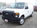 2011 Oxford White Ford E Series Van E150 XL Cargo  photo #2