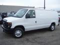 2011 Oxford White Ford E Series Van E150 XL Cargo  photo #3