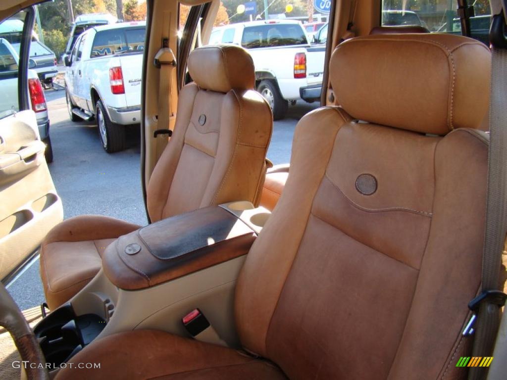 2001 F150 King Ranch SuperCrew - Charcoal Blue Metallic / Castano Brown Leather photo #11