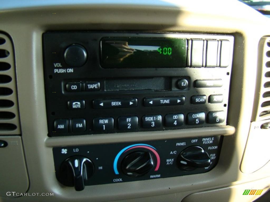 2001 F150 King Ranch SuperCrew - Charcoal Blue Metallic / Castano Brown Leather photo #23