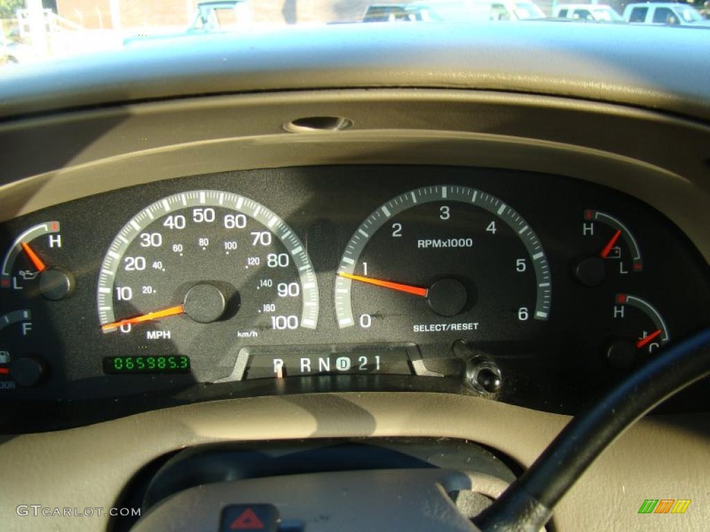 2001 F150 King Ranch SuperCrew - Charcoal Blue Metallic / Castano Brown Leather photo #27