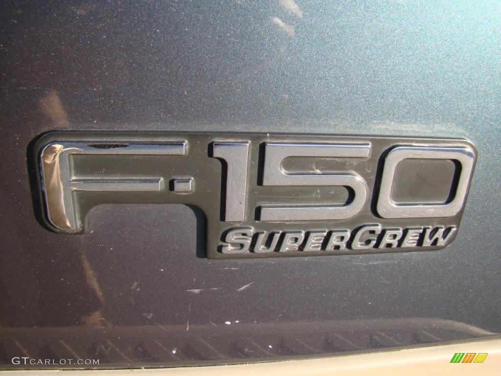 2001 F150 King Ranch SuperCrew - Charcoal Blue Metallic / Castano Brown Leather photo #39