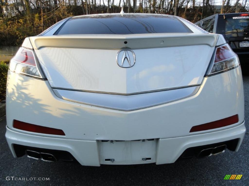 White Diamond Pearl 2009 Acura TL 3.7 SH-AWD Exterior Photo #40688170