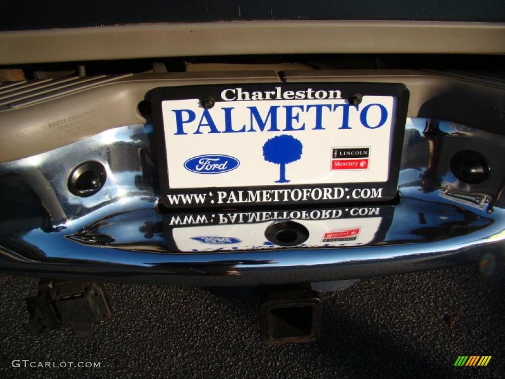 2001 F150 King Ranch SuperCrew - Charcoal Blue Metallic / Castano Brown Leather photo #41