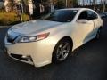 White Diamond Pearl - TL 3.7 SH-AWD Photo No. 7