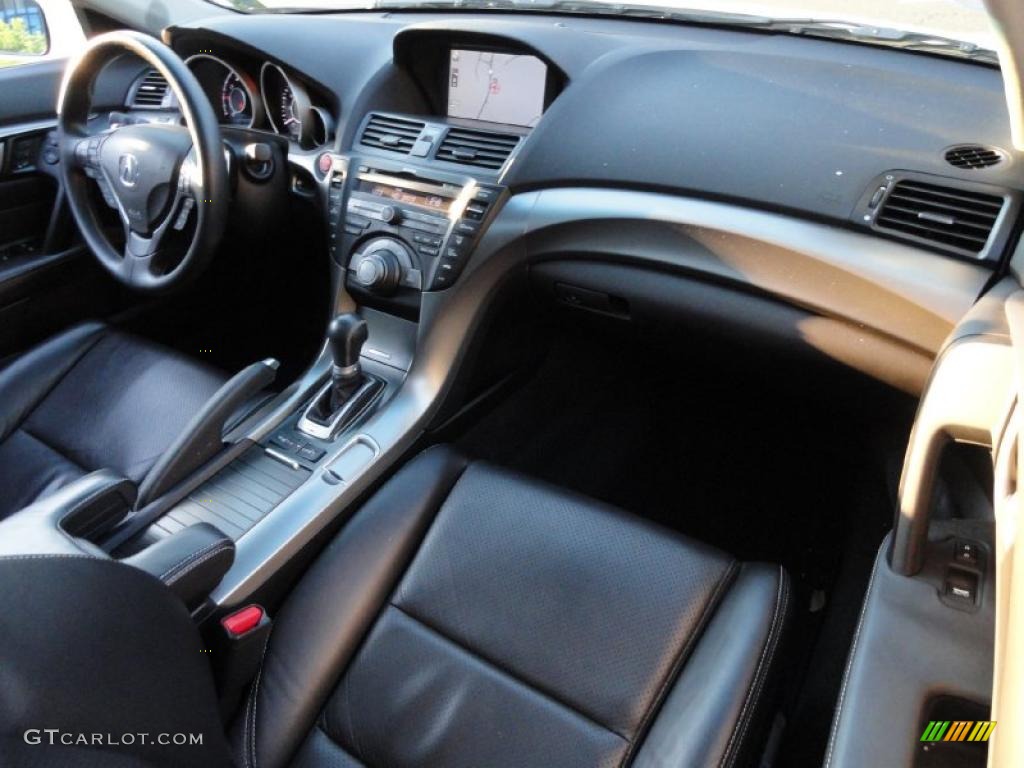 2009 Acura TL 3.7 SH-AWD Ebony Dashboard Photo #40688310