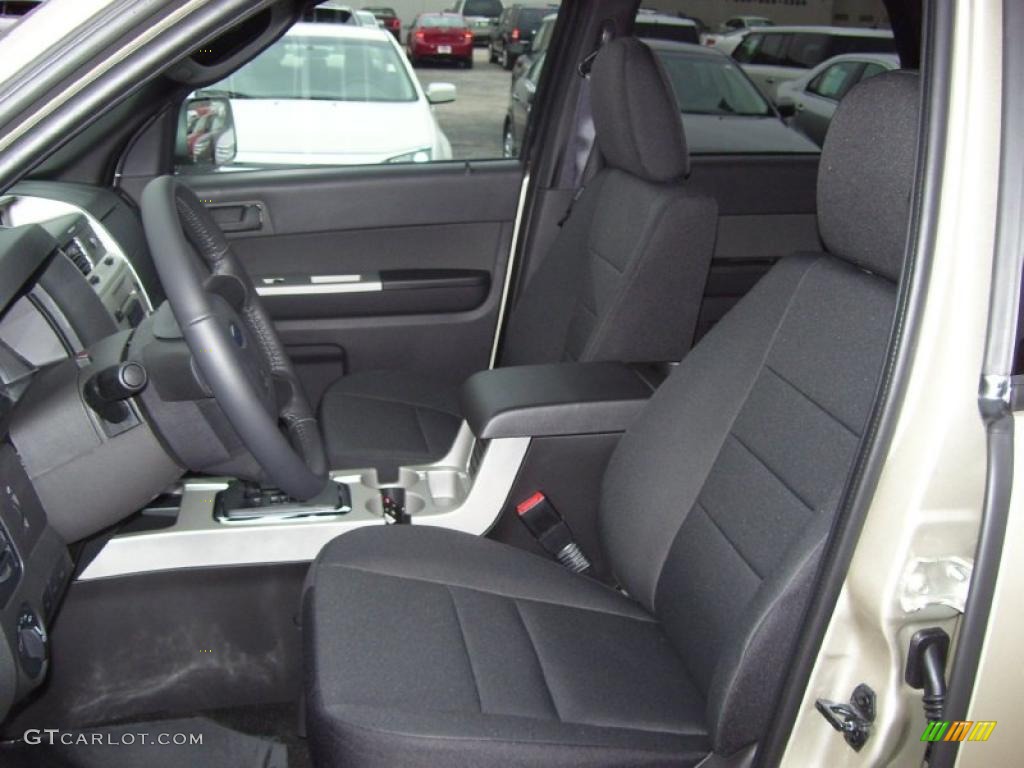 Charcoal Black Interior 2011 Ford Escape XLT V6 4WD Photo #40688958