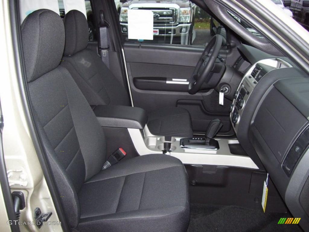 Charcoal Black Interior 2011 Ford Escape XLT V6 4WD Photo #40689010