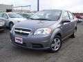 Medium Gray Metallic - Aveo LS Sedan Photo No. 1