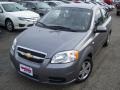 Medium Gray Metallic - Aveo LS Sedan Photo No. 9