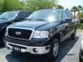 Black - F150 XLT SuperCab 4x4 Photo No. 1