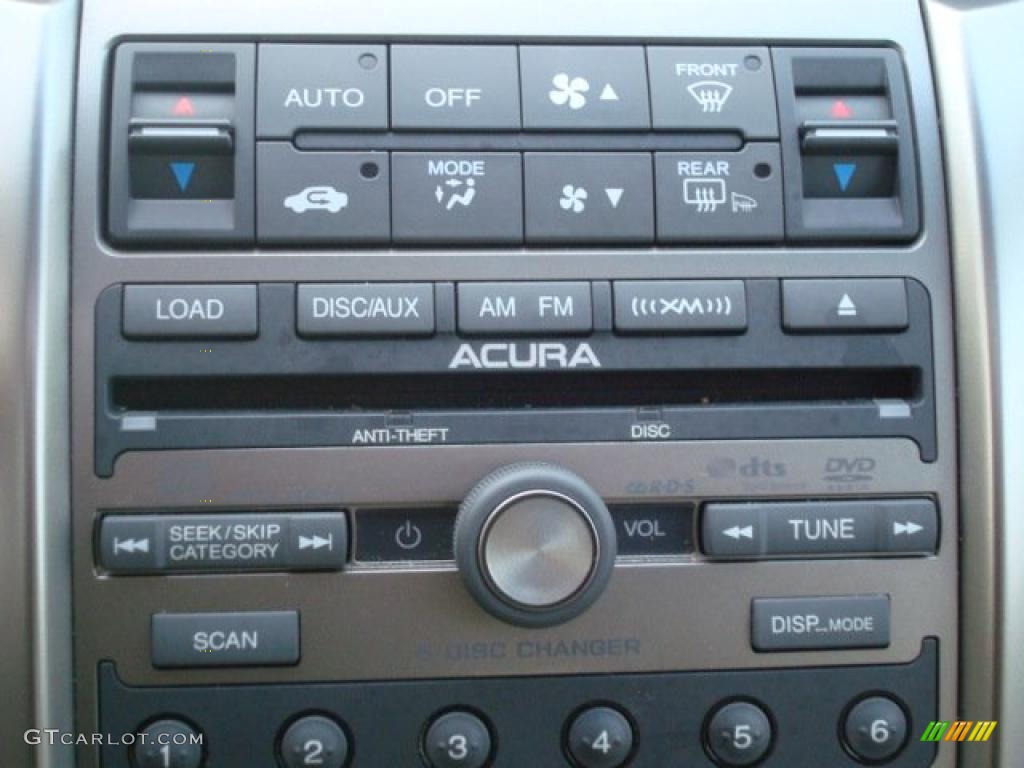 2009 Acura RL 3.7 AWD Sedan Controls Photo #40691382