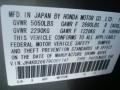 NH750M: Silver Jade Metallic 2009 Acura RL 3.7 AWD Sedan Color Code