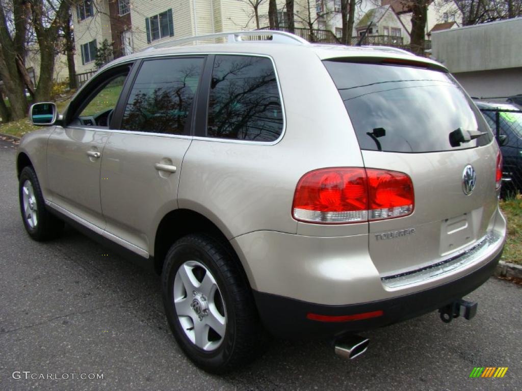 2007 Touareg V6 - Wheat Beige Metallic / Anthracite photo #5