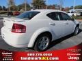 2010 Stone White Dodge Avenger R/T  photo #3