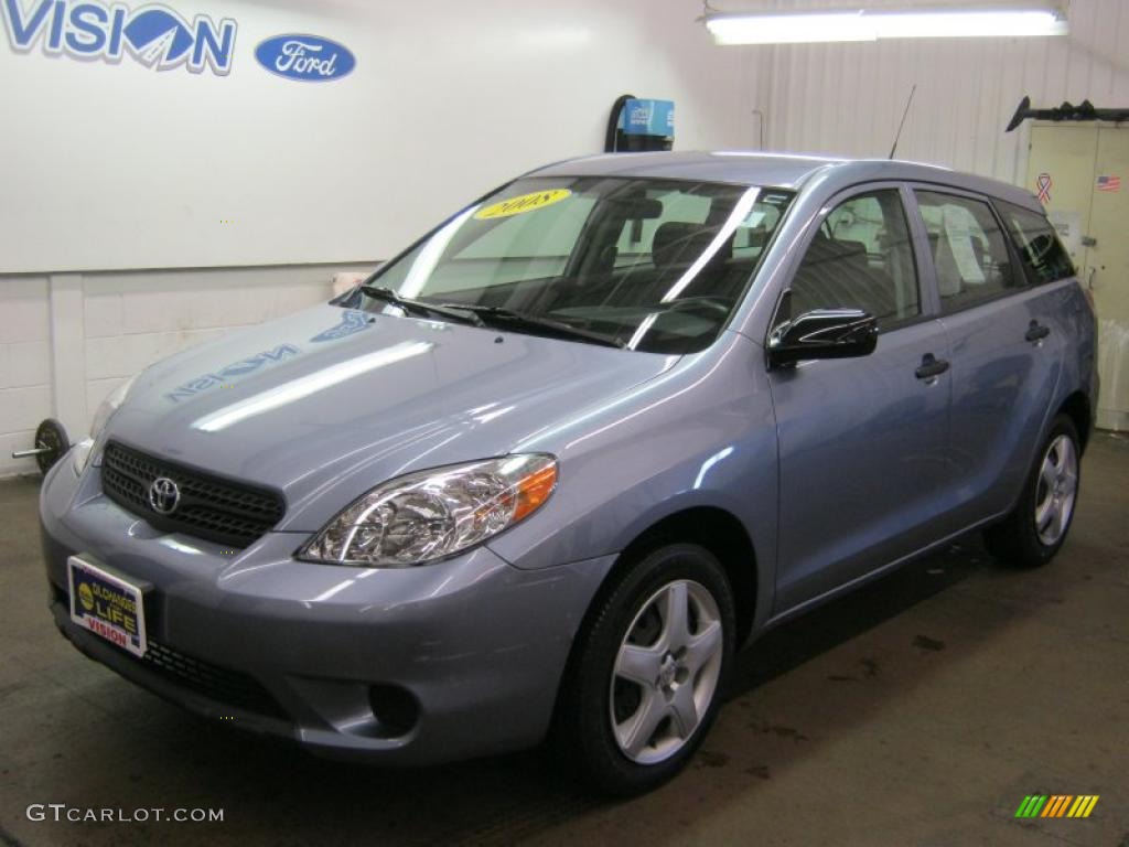 Cosmic Blue Metallic Toyota Matrix