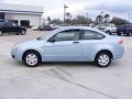 2008 Light Ice Blue Metallic Ford Focus S Coupe  photo #2