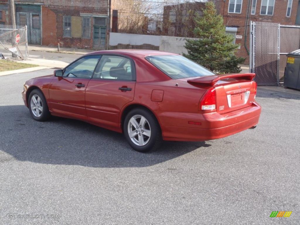 2003 Diamante VR-X Sedan - Tuscany Red Pearl / Gray photo #6