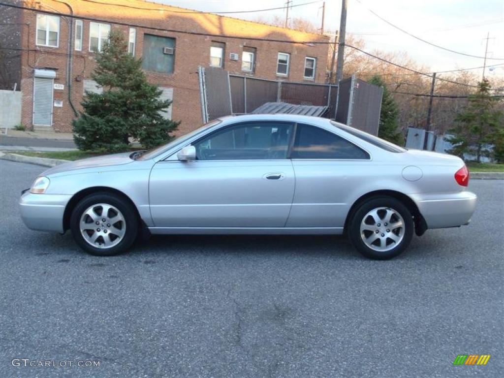 Satin Silver Metallic 2002 Acura CL 3.2 Exterior Photo #40697006