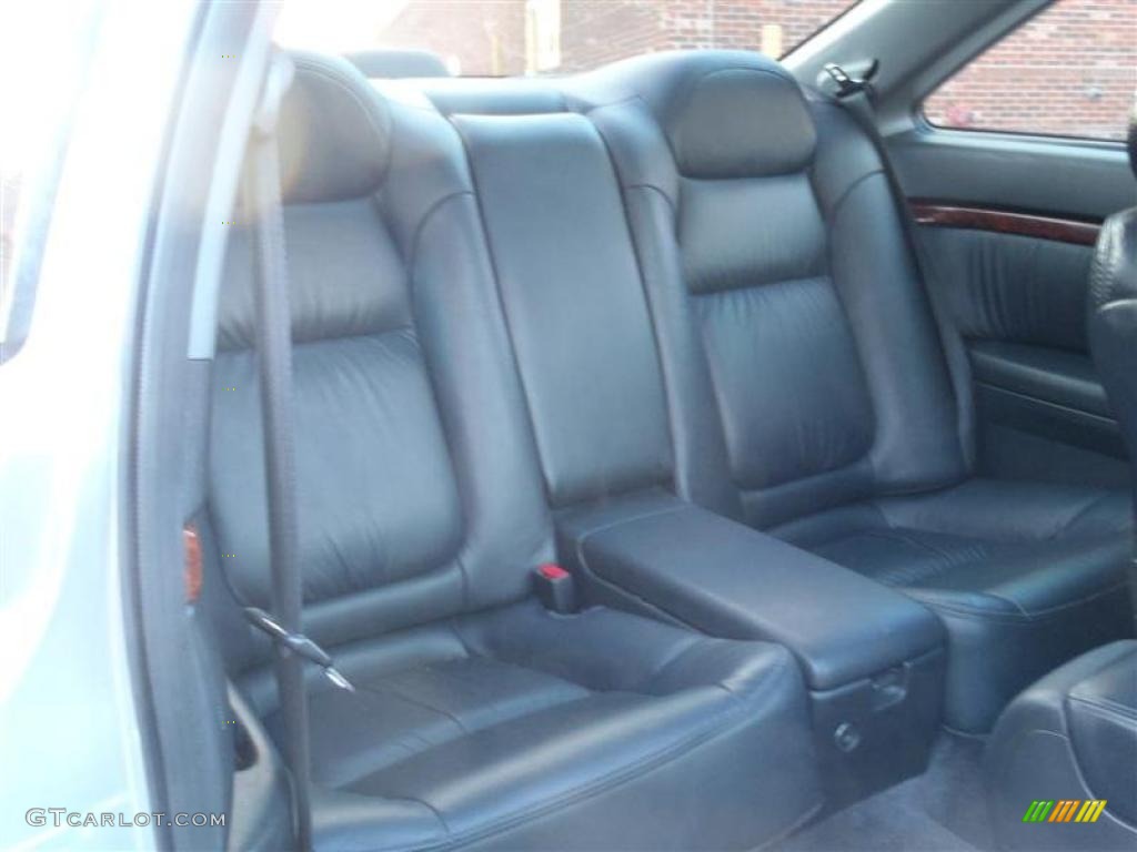 Ebony Black Interior 2002 Acura CL 3.2 Photo #40697170