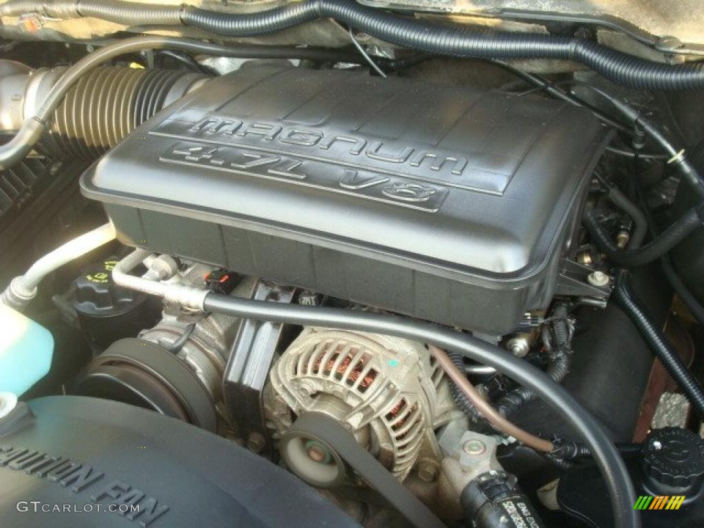 2005 Dodge Ram 1500 Thunder Road Quad Cab 4x4 4.7 Liter SOHC 16-Valve V8 Engine Photo #40697198