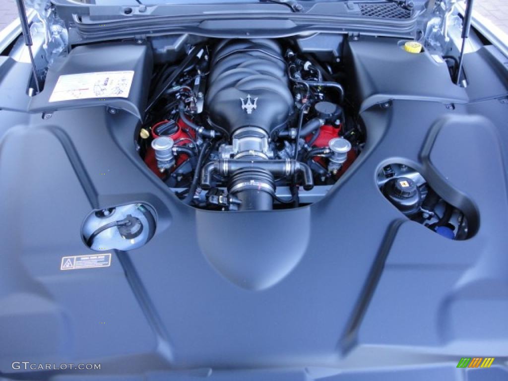 2011 Maserati GranTurismo Convertible GranCabrio 4.7 Liter DOHC 32-Valve VVT V8 Engine Photo #40700605