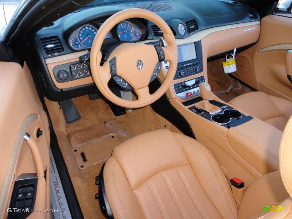 Cuoio Interior 2011 Maserati GranTurismo Convertible GranCabrio Photo #40700701
