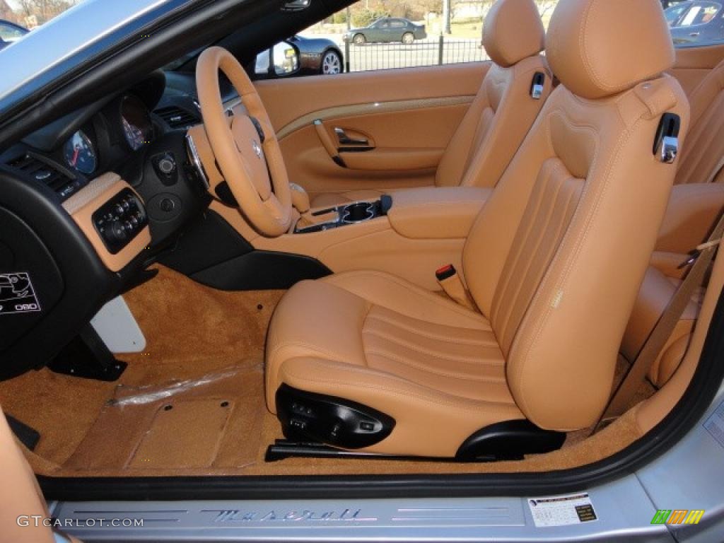 Cuoio Interior 2011 Maserati GranTurismo Convertible GranCabrio Photo #40700717