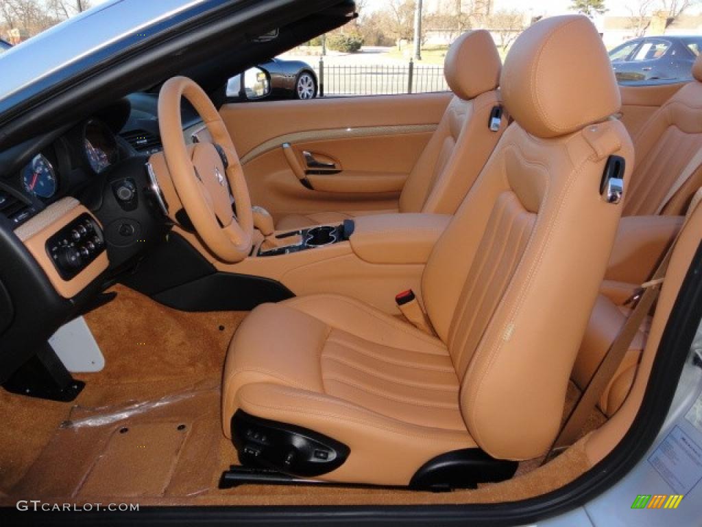 Cuoio Interior 2011 Maserati GranTurismo Convertible GranCabrio Photo #40700733