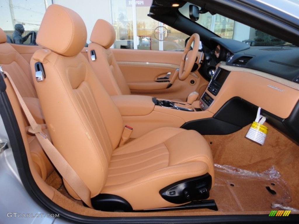 Cuoio Interior 2011 Maserati GranTurismo Convertible GranCabrio Photo #40700761