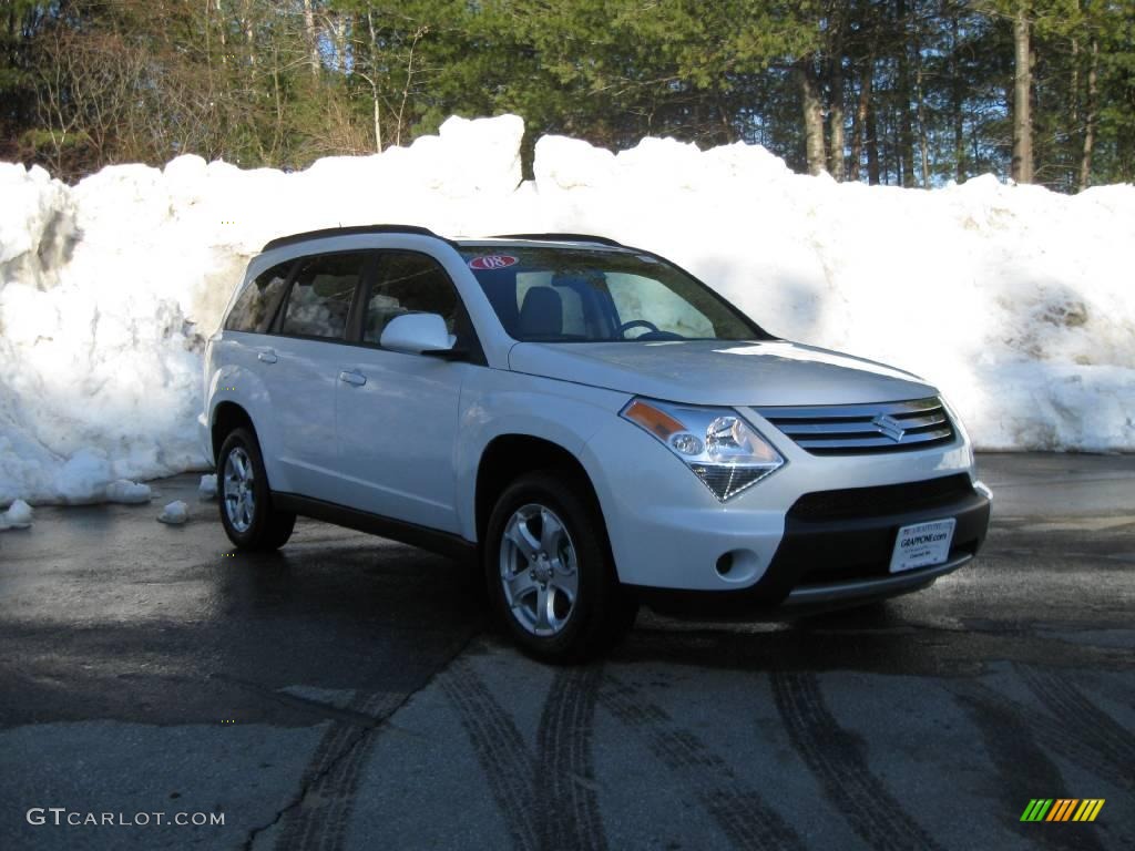 2008 XL7 Luxury AWD - Pearl White Tri Coat Metallic / Beige photo #1