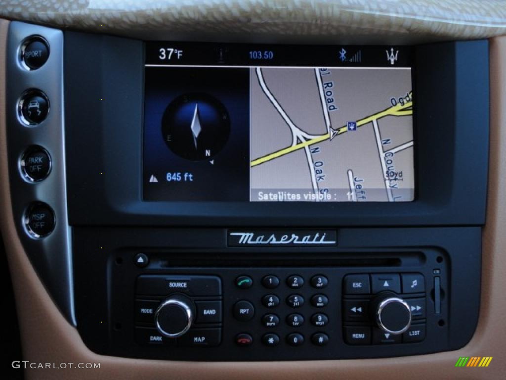 2011 Maserati GranTurismo Convertible GranCabrio Controls Photo #40700957