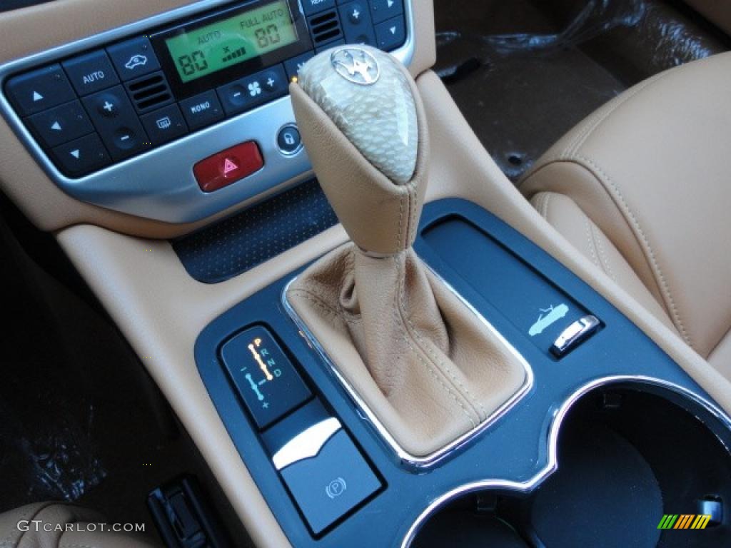 2011 Maserati GranTurismo Convertible GranCabrio 6 Speed ZF Paddle-Shift Automatic Transmission Photo #40700981