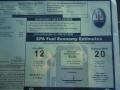 2011 Maserati GranTurismo Convertible GranCabrio Window Sticker